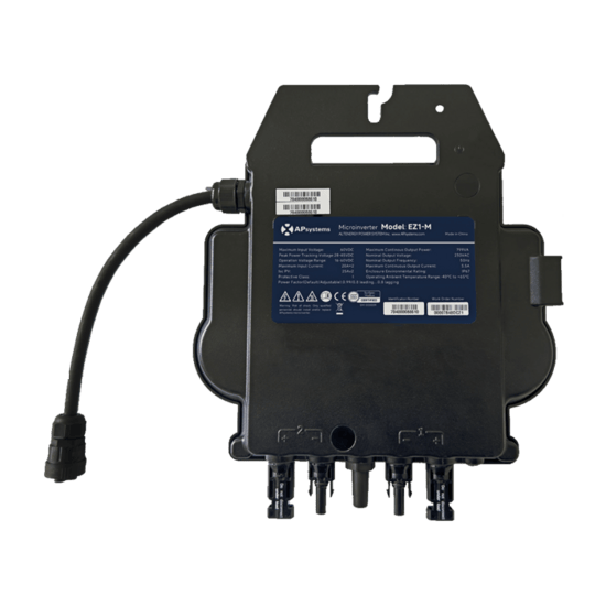 APsystems EZ1-M (800W) micro-inverter met wifi en bluetooth (Betteri)