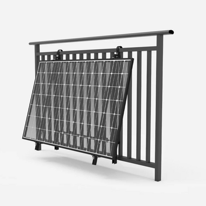 Balkon Plug & Play set 1 zonnepaneel – 435+ wattpiek