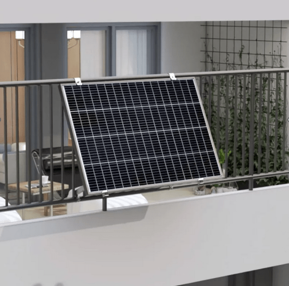 Balkon Plug & Play set 1 zonnepaneel – 435+ wattpiek