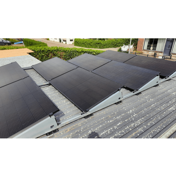 doe het zelf voorbeeld 8 zonnepanelen 