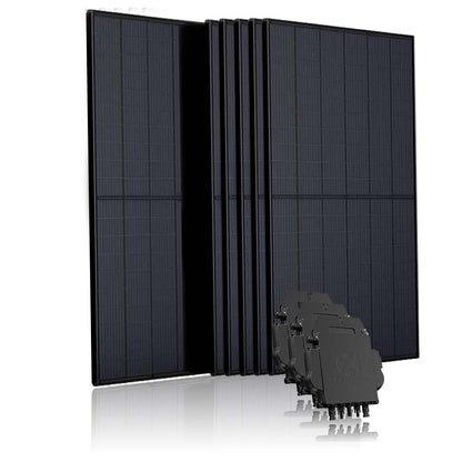 12 zonnepanelen set met APsystems micro-omvormers