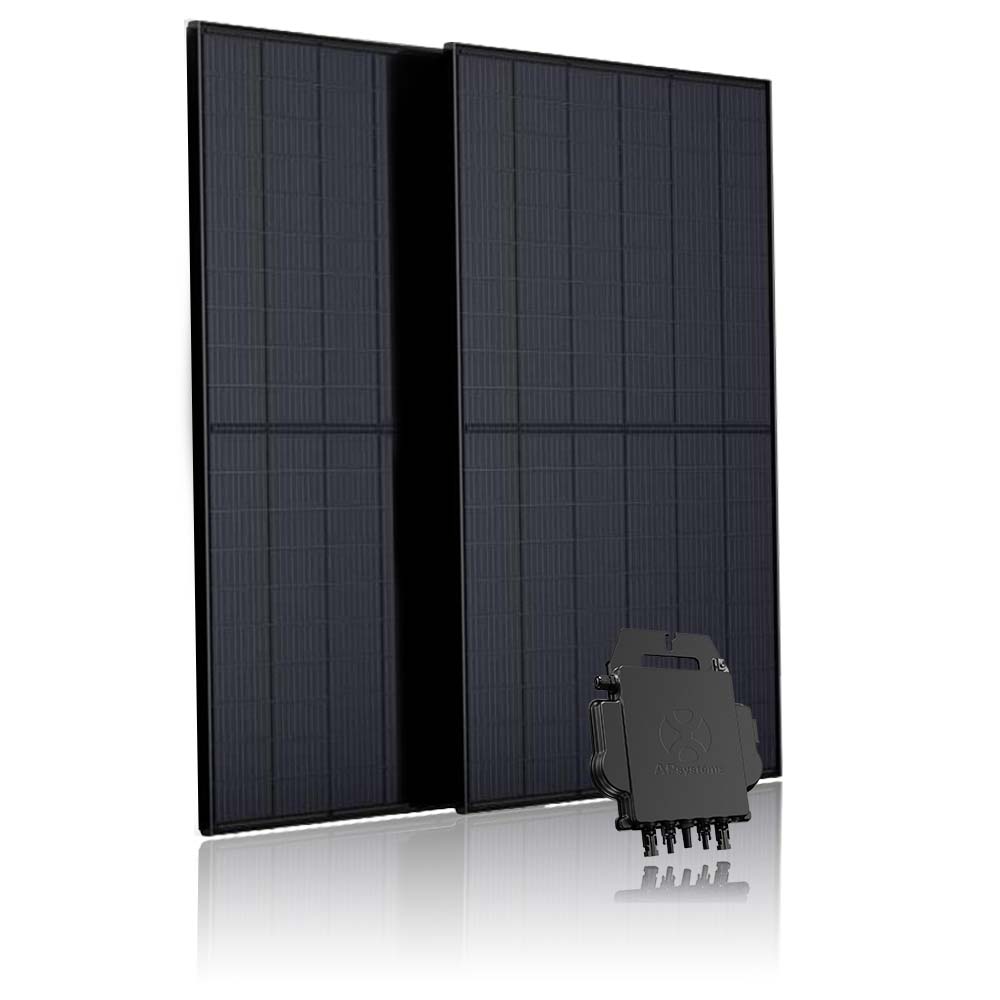 Wreedheid Het kantoor apotheek Plug-in set met APsystems (2 panelen) - Simply-solar